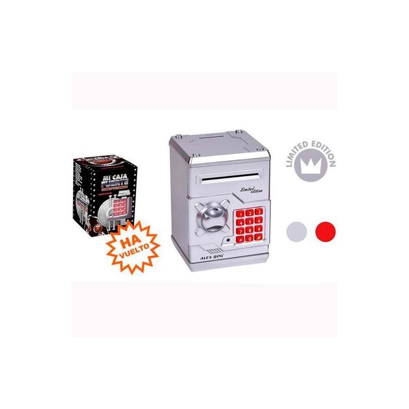 Roymart Hucha Caja Fuerte Especial Limited Edition 18x13x12cm Silver Glitter
