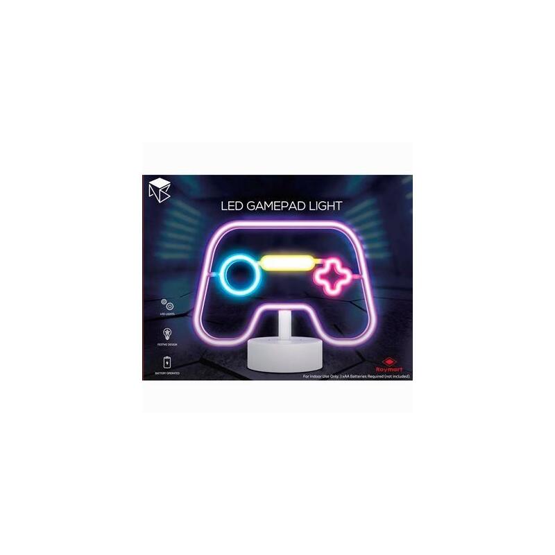 Roymart Lámpara De Neón Figura Gamepad