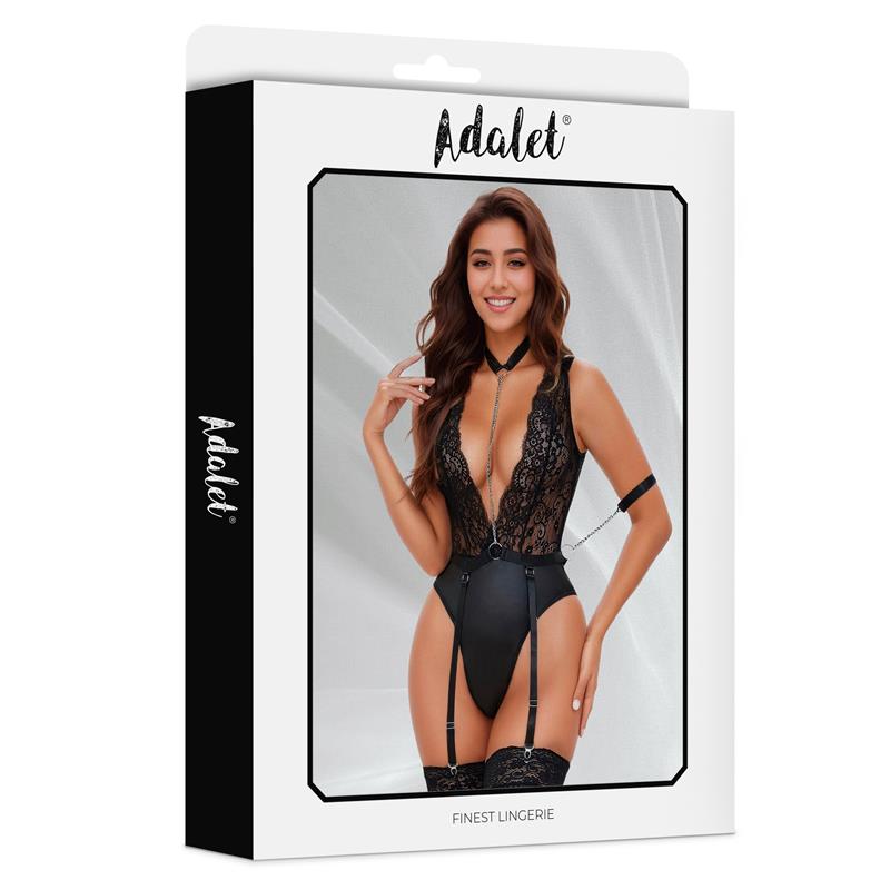 Ruby Bodysuit Con Liguero Talla (Interno):S/M