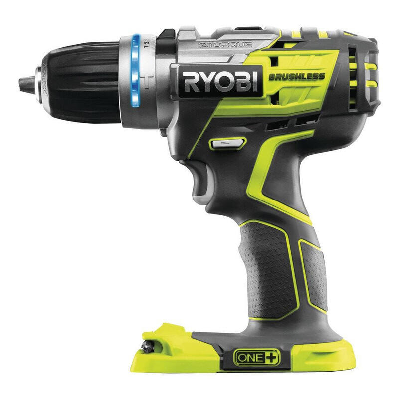 Taladro Percutor Inalámbrico Ryobi One+ R18pdbl-0, 18 Voltios Verde/Negro, Sin Batería Ni Cargador 5133002438