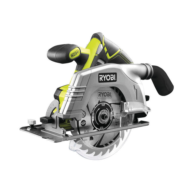Sierra Circular Inalámbrica Ryobi One+ R18cs-0, 18 Voltios Verde/Negro, Sin Batería Ni Cargador 5133002338