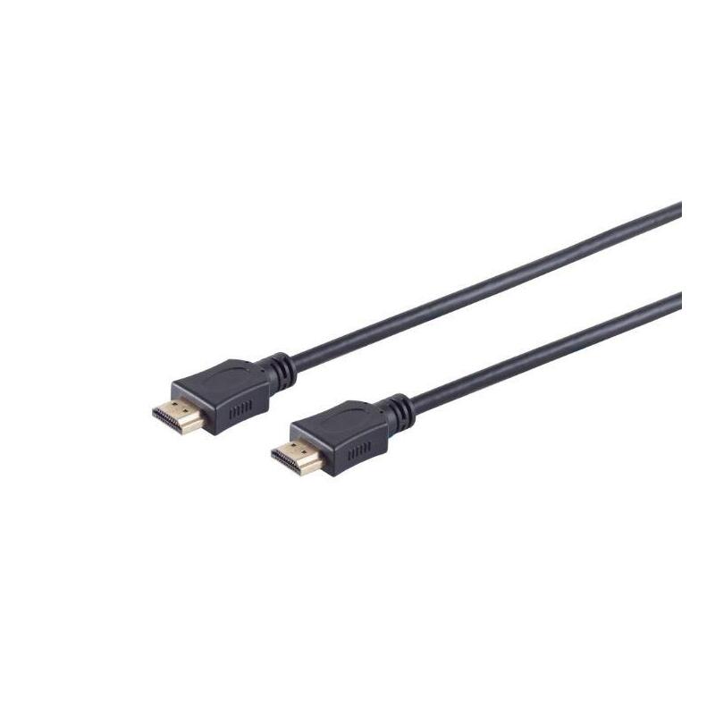 S-Conn Cable, Hdmi Macho/Macho, 4k, 1,5m, Schwar