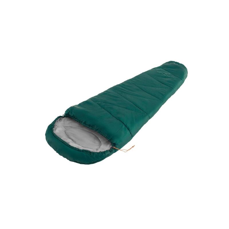 Saco De Dormir Easy Camp Starling Mummy Verde 8°C Con Cremallera Izquierda Para Mochileros, Verde