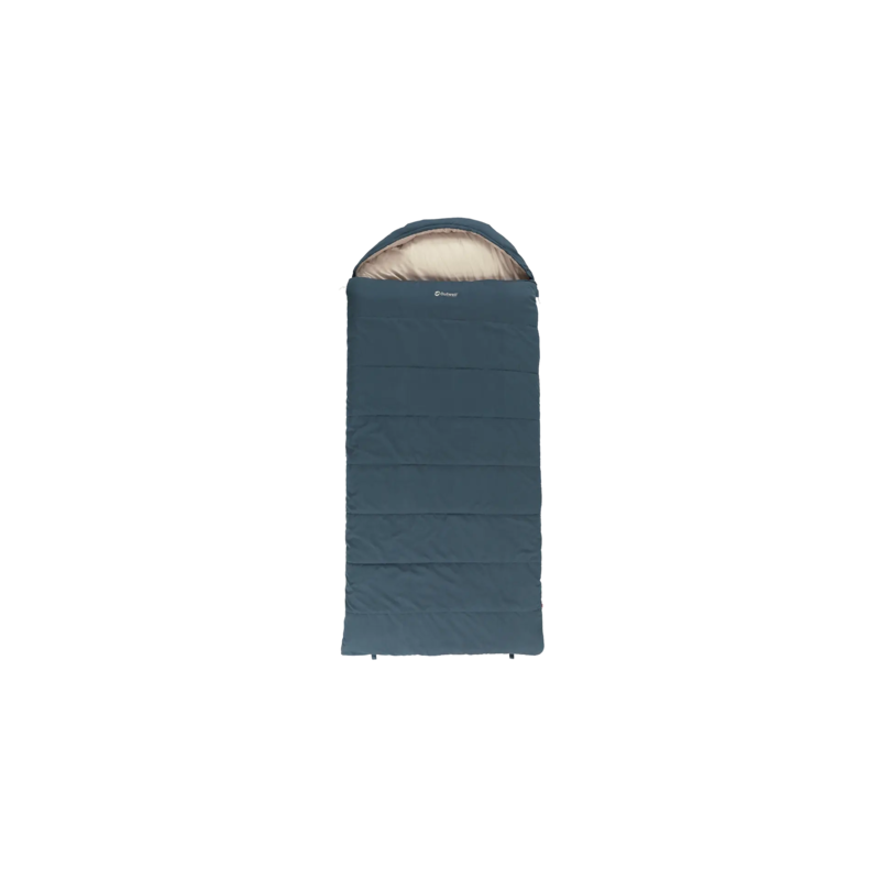 Saco De Dormir Outwell Campion Lux Xl, Cremallera Izquierda, Azul.