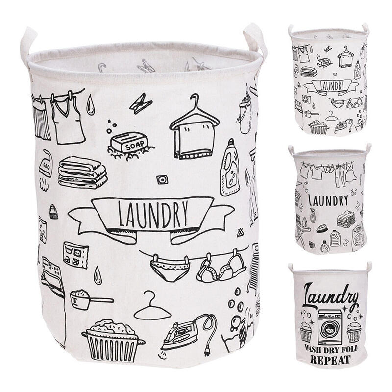 Saco Para Colada, Blanco , Ø40 X 50 Cm, 3 Modelos Surtidos