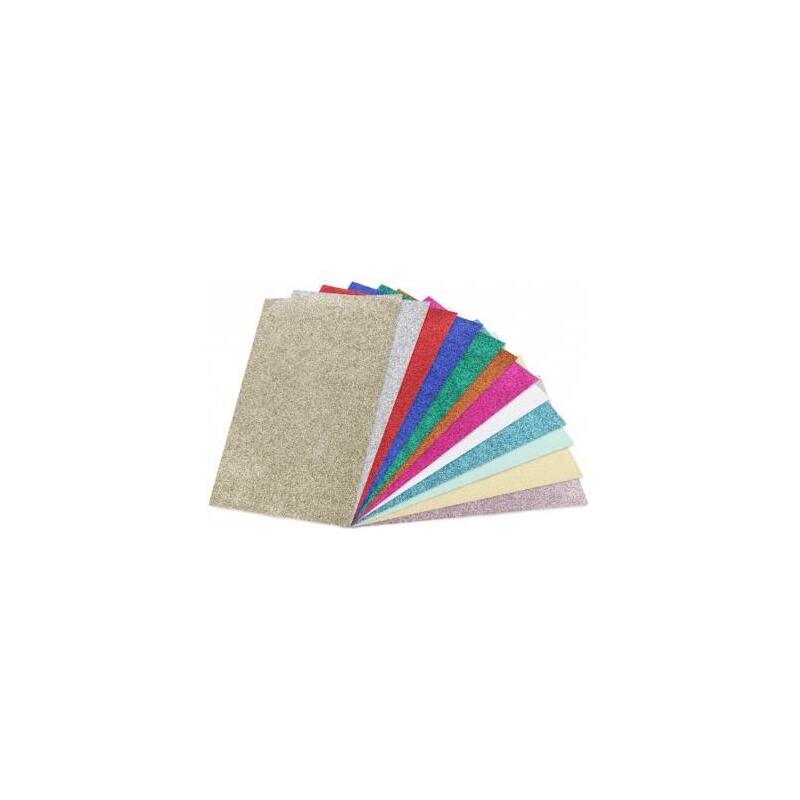 Sadipal Cartulina Purpurina A4 Monocolor 330gr Blister De 3h Fucsia