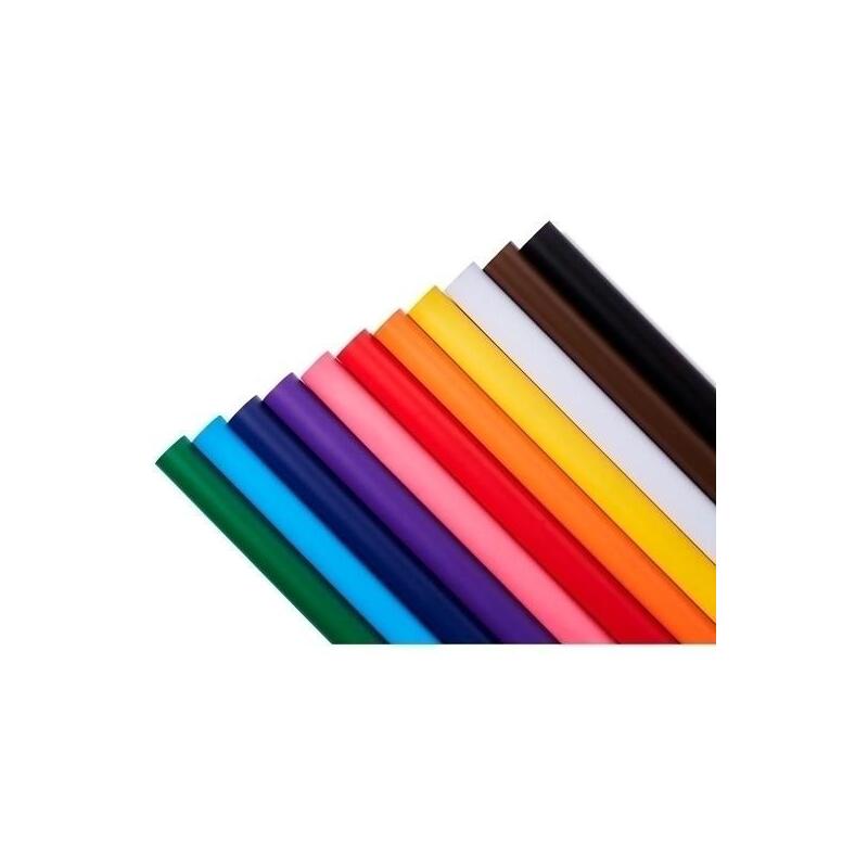 Sadipal Film Adhesivo Color 100 Micras Rollo 0,50x3m Blanco Mate