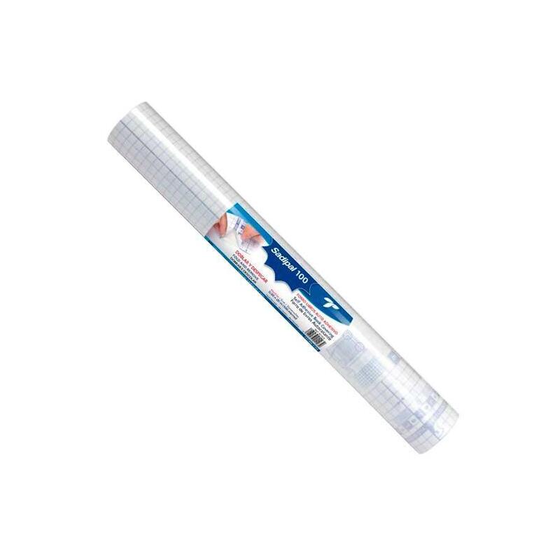 Sadipal Forro De Libros Reposicionable Autoadhesivo 0,50x20m Pp Transparente