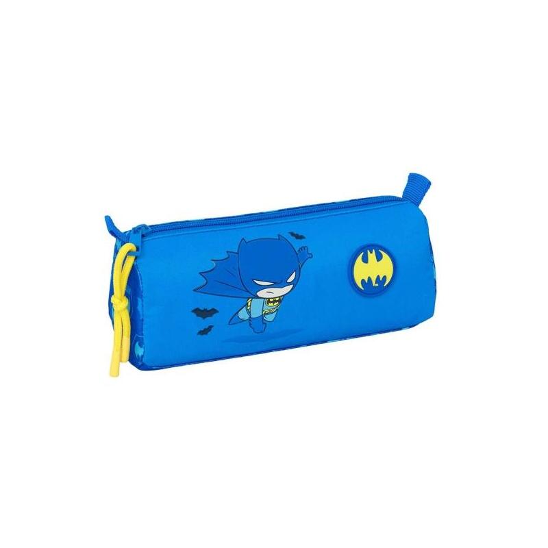 Safta Batman Preescolar Portatodo - Cremallera - 1.2l - 210x70x80mm - Azul