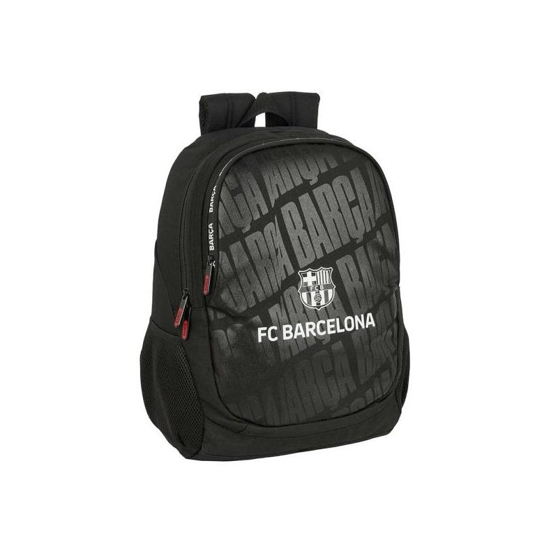 Safta F.C.Barcelona Mochila Adaptable A Carro - Portabotellas - Dos Compartimentos Grandes - Tirador Doble - Hombreras