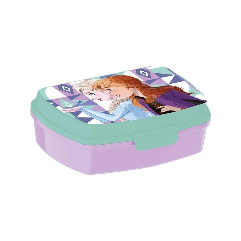 Safta Frozen Spirit Sandwichera - Pvc Sin Bpa - Rectangular - Morado