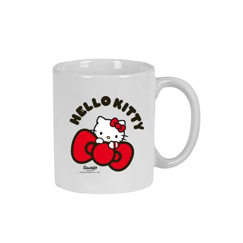 Safta Hello Kitty Taza Ceramica De 350ml - 80x80x95mm - Blanco