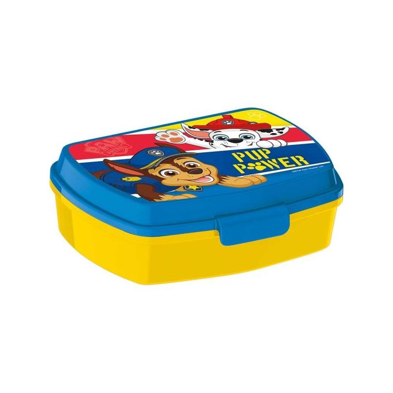 Safta Paw Patrol Pups Rule Sandwichera - Pvc Sin Bpa - Rectangular - Azul