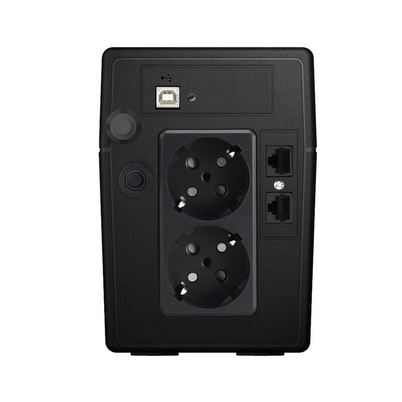 Sai Línea Interactiva Phasak 850 Va Lcd Interactive 850va 2 Salidas Formato Torre