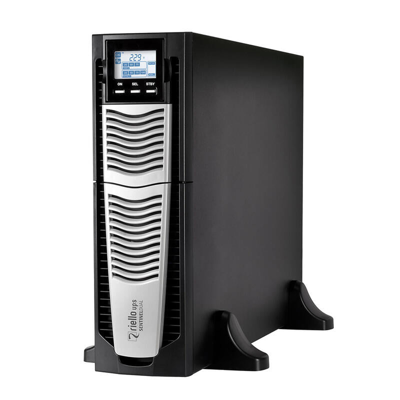 Sai Riello Ups Sentinel Dual High Power 6000va - 6000w 8 X Iec 320 Rs-232 Usb Montaje Rack 3u / Externo