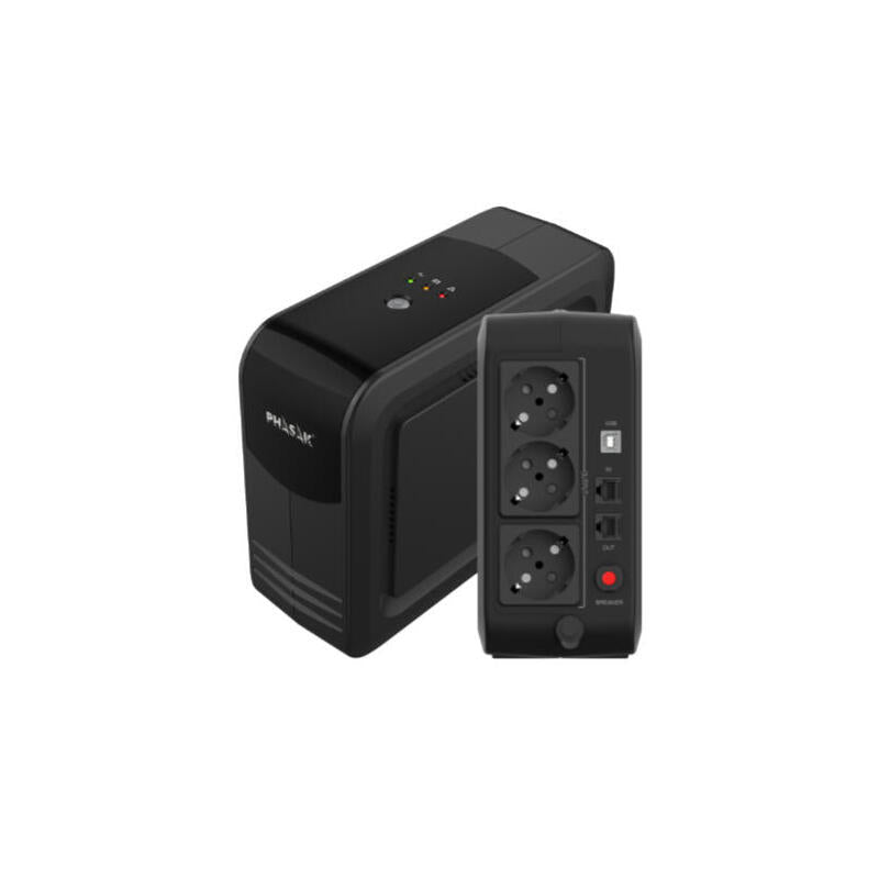 Sai Ups Phasak 900va Smart Lite Ph 9499 3 Schuko