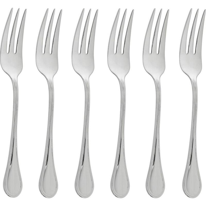 Sambonet Royal Inox 6 Cake Fork Set
