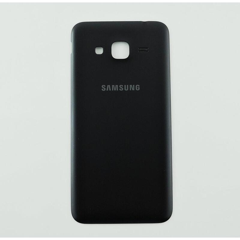 Samsung Back Cover J3 2016 Sm-J320f Black Gh98-39052c