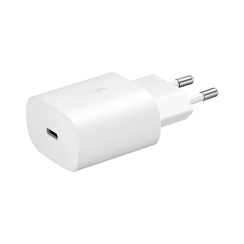 Samsung - Ep-Ta800nwe -Nur Adaptador Quick Charger 3a - Usb Typ C- 25w - Blanco Bulk