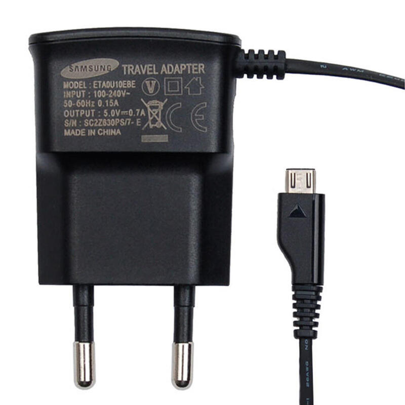 Samsung - Eta0u10ebe - Travel Charger - Micro Usb - Negro - 700ma Bulk