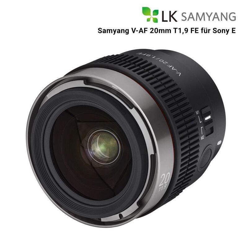 Samyang V-Af T 1,9/20 Fe Sony E