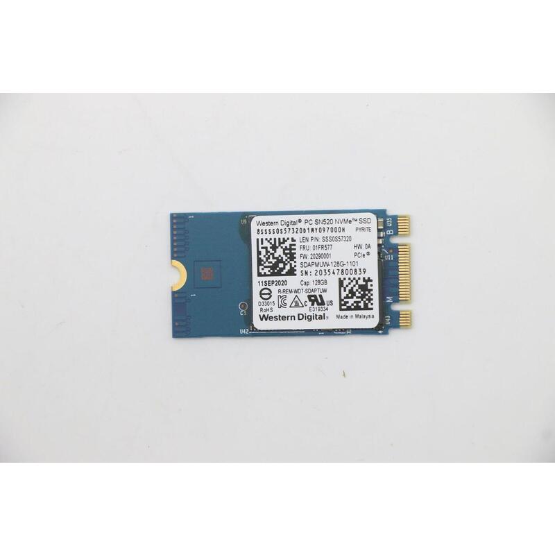 Sandisk 1101 128gb M.2 Pcie - 2242 Sdapmuw-128g-1101 Ssd - Warranty: 6m