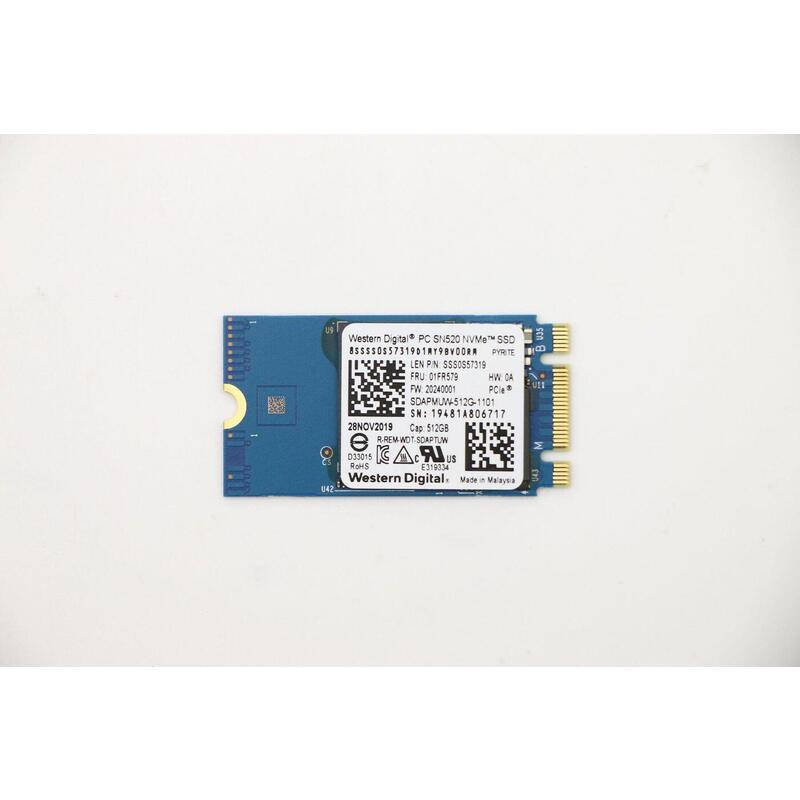 Sandisk 1101 512gb M.2 Pcie - 2242 Sdapmuw-512g-1101 Ssd - Warranty: 6m