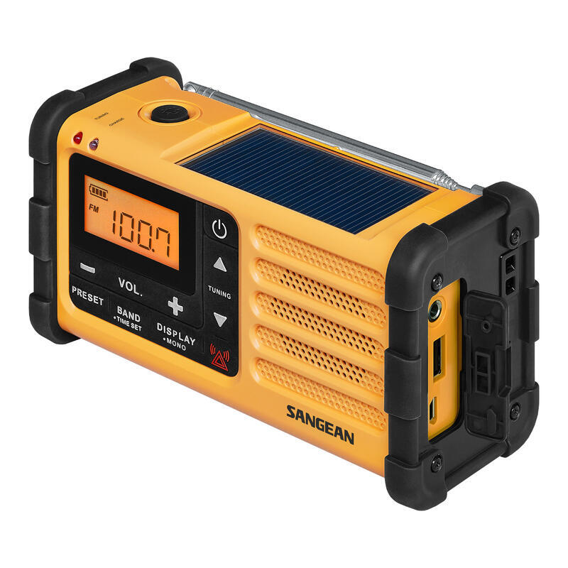 Sangean Survivor M8 / Radio Analógica Todoterreno Con Linterna Y Powerbank