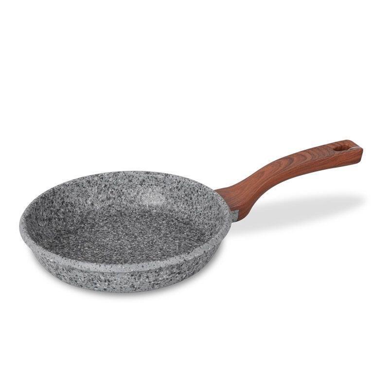 Sarten De Granito Promis Granito 24 Cm Mango Marrón
