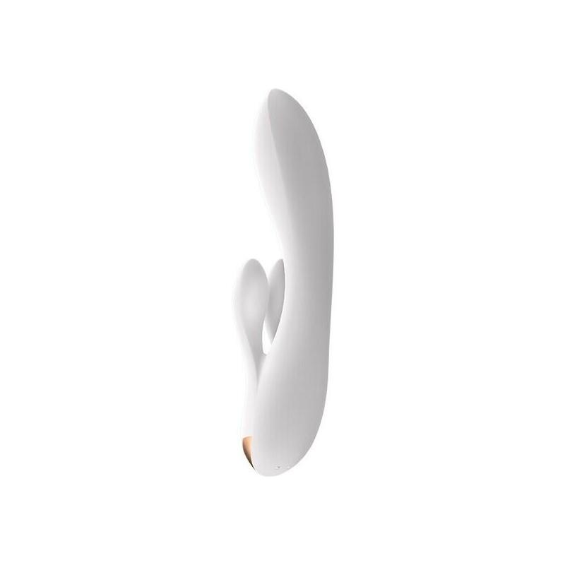 Satisfyer - Double Flex Vibrador App Blanco