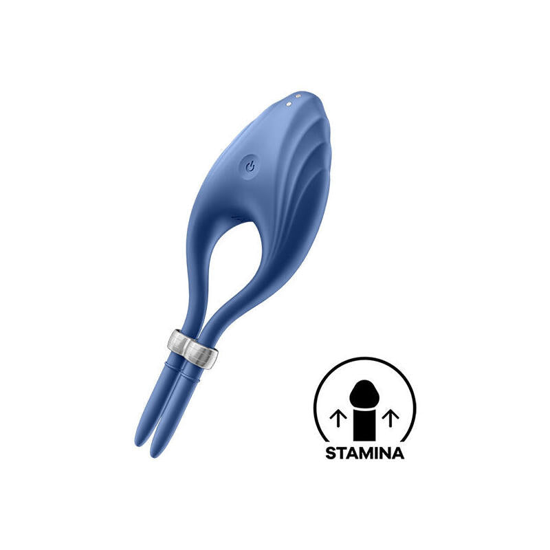 Satisfyer Duelist Anillo Vibrador Azul