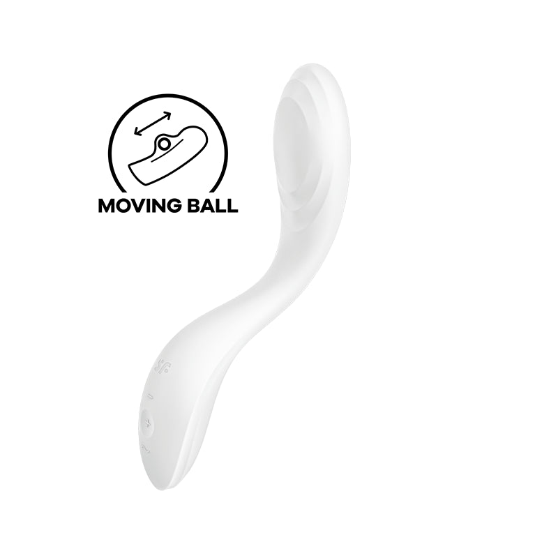 Satisfyer Rrrolling Pleasure Vibrador Punto G - Blanco