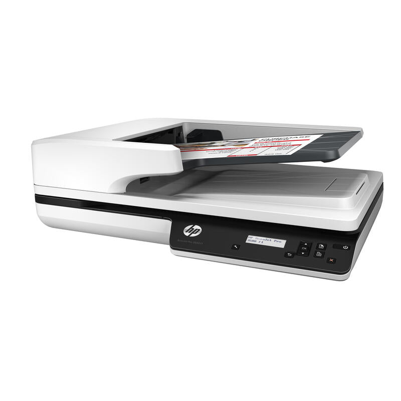 Scaner Hp Pro 3500f1 Usb3.0,Doscaras,1200 Ppp X 1200 Ppp,Alimentador Automatico De Documentos,Blanco