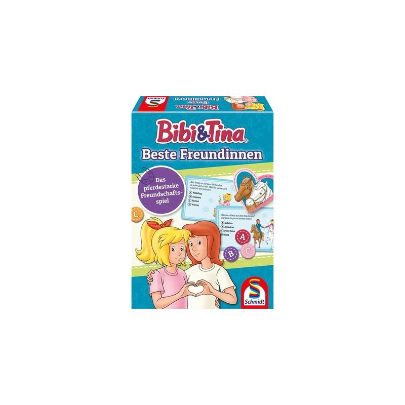 Schmidt Games Bibi Y Tina: Mejores Amigos, Juego De Mesa 40654