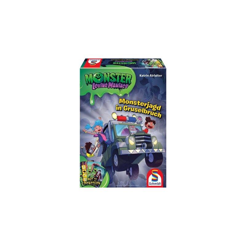 Schmidt Games Monster Loving Maniacs: Monster Hunt In Gruselbruch, Juego De Mesa 40636