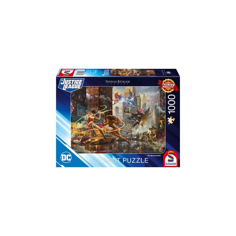 Juegos Schmidt Thomas Kinkade Studios: Dc Justice League - The Women Of Dc, Puzzle 1000 Parts 58789