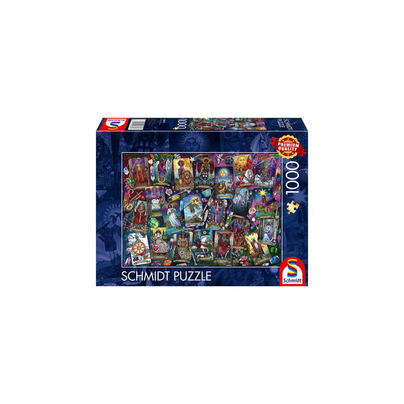 Schmidt Spiele Cartas Del Tarot Misteriosas, Puzzle 1000 Piezas 58879