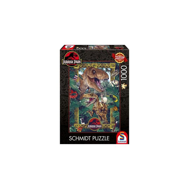 Schmidt Games Jurassic Park - La Era De Los Dinosaurios, Rompecabezas 1000 Piezas 58579