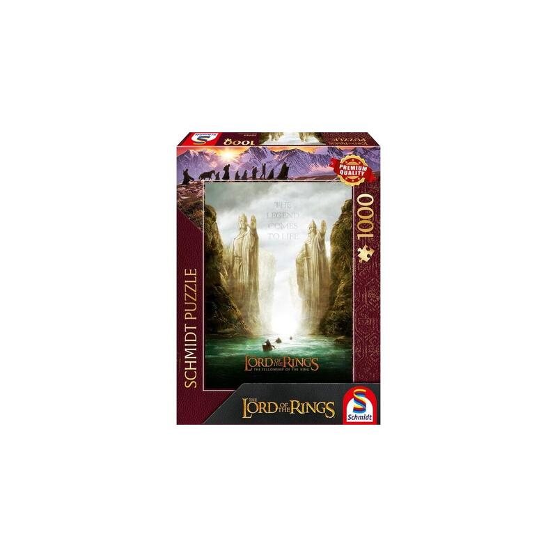 Schmidt Juegos Lord Of The Rings - The Fellowship Of The Ring, Puzzle 1000 Parts 58549