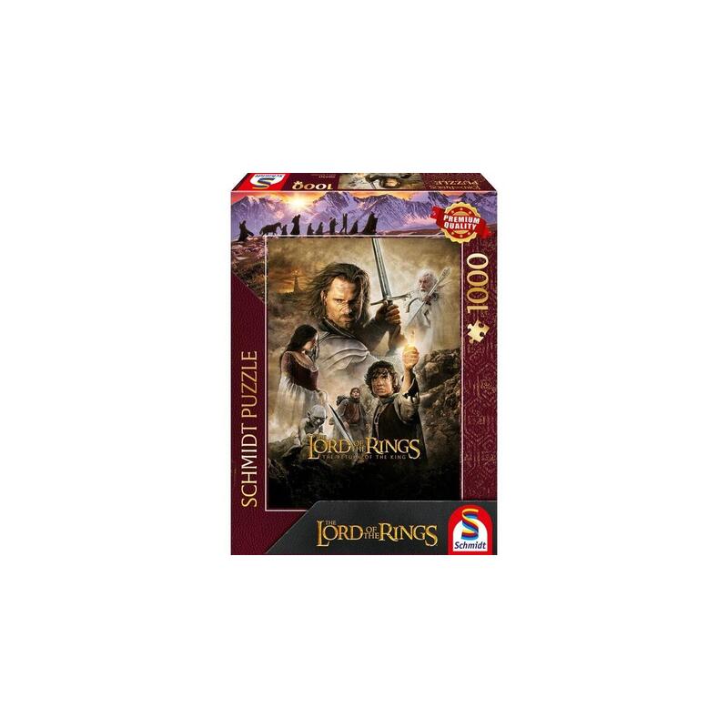 Schmidt Juegos Lord Of The Rings - El Regreso Del Rey, Rompecabezas 1000 Partes 58550