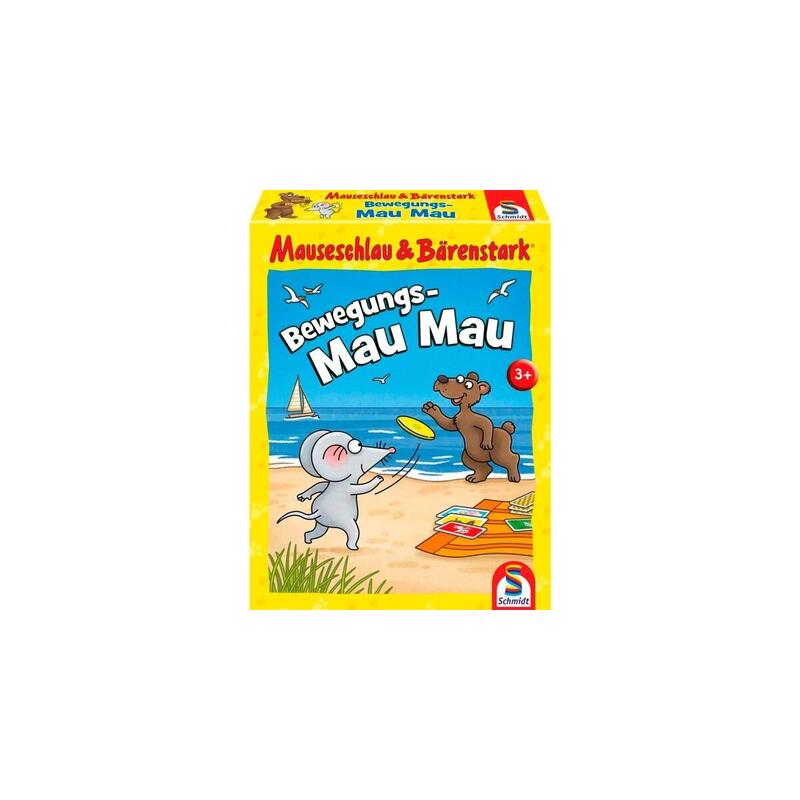 Juegos Schmidt Mausschlau Y Bärenstark: Movimiento Mau Mau, Juego De Cartas 75058