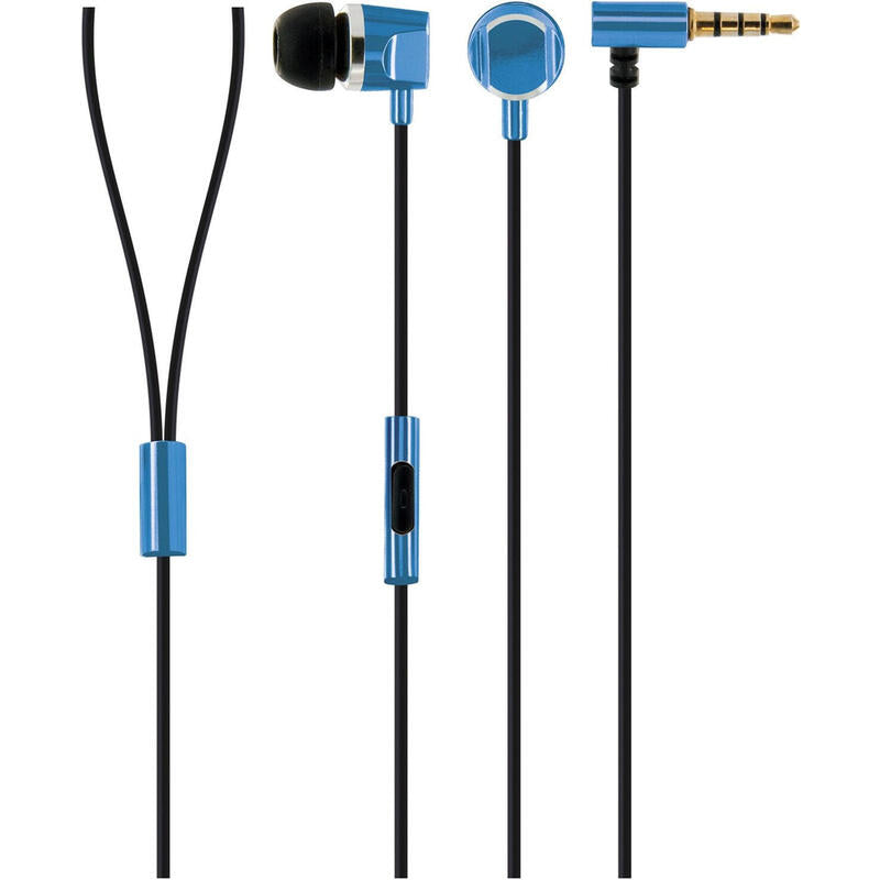 Schwaiger Auricular In-Ear "Eckig", Metal, Oro