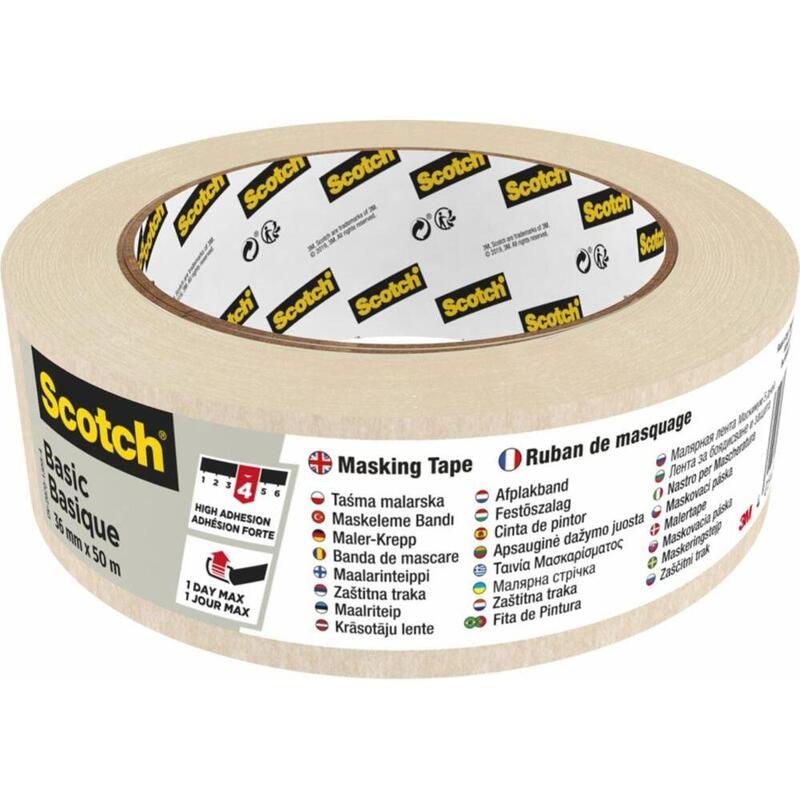 Scotch Abdeckband Basic 36mmx50m Beige 2010/36