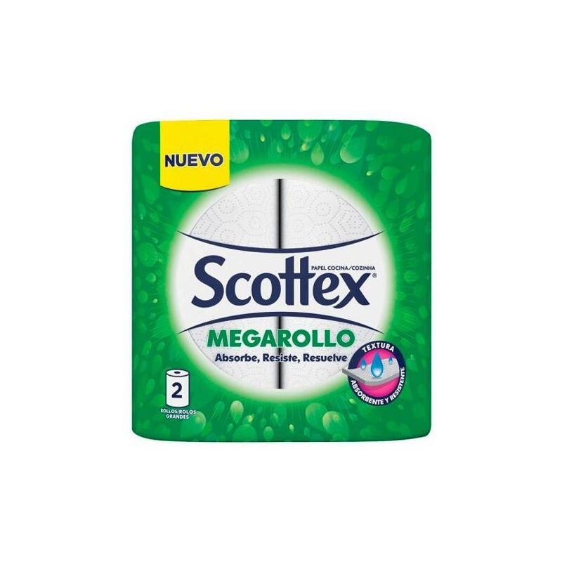 Scottex Original Papel De Cocina Megarrollo Pack De 2u