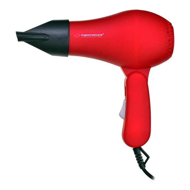 Secador De Pelo Esperanza Ebh003r 750 W Rojo