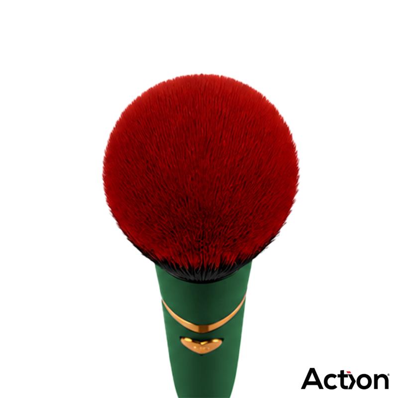 Secret Vert Estimulador Brocha De Maquillaje Con Vibración Verde