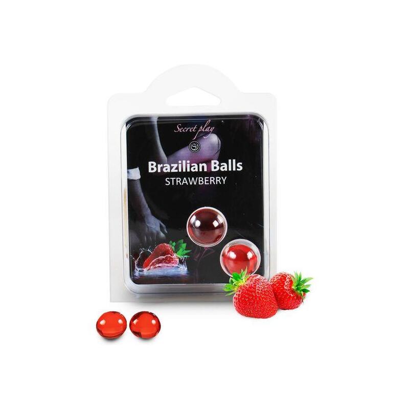 Secretplay - Brazilian Balls Fresas Set 2 Bolas