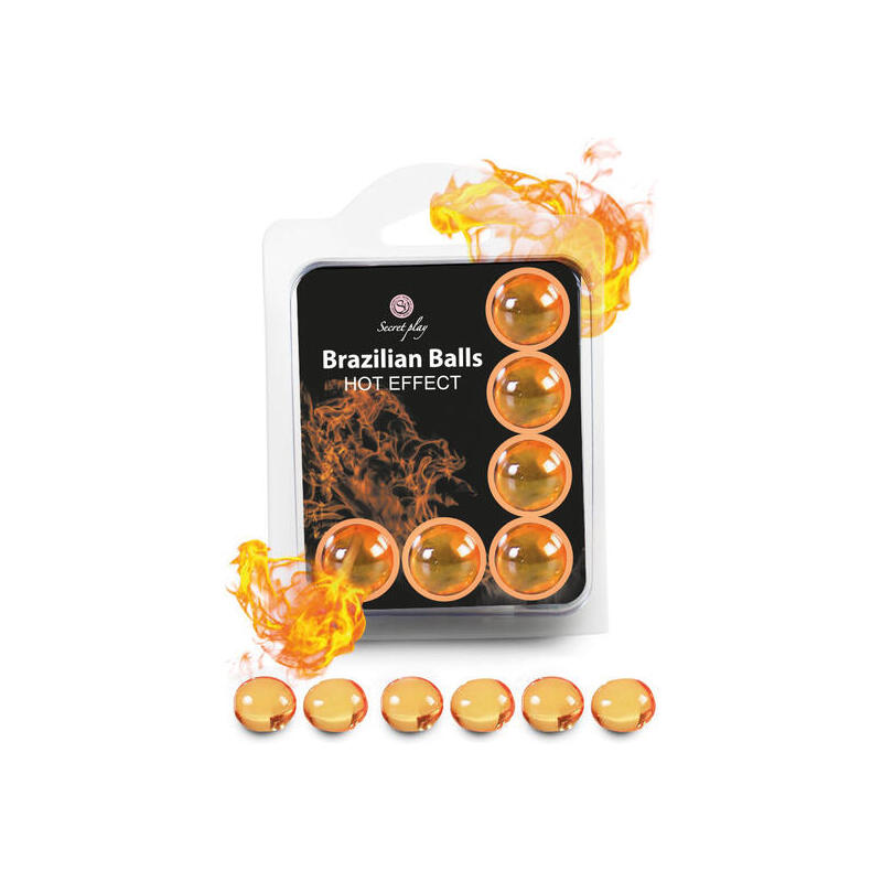 Secretplay - Set 6 Brazilian Balls Efecto Calor