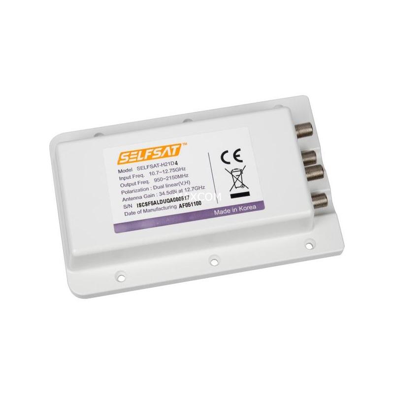 Selfsat Ldu4 Quad Lnb 11588