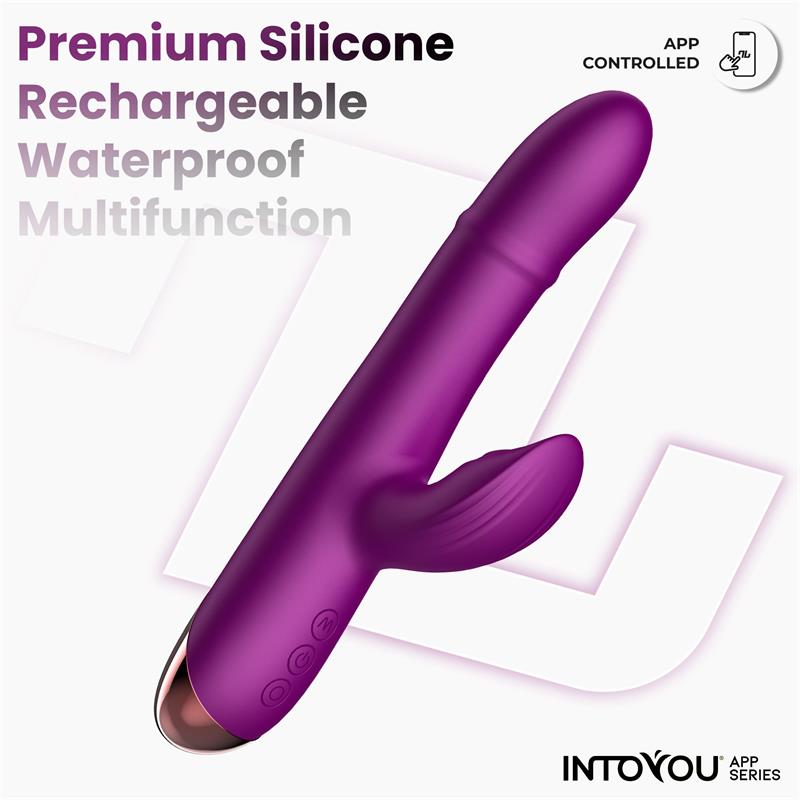 Vibrador Sendel Con Anillo De Bolas Internas Up And Down Y Pulsación Con App